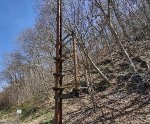 Enola Low Grade Rail Trail signal mast